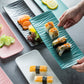 Keramische Sushi Lange Platte Mikkado (5 Farben + 2 Modelle + 2 Größen)