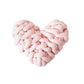 Frendorf | Valentinstag Herz Chunky Strickkissen