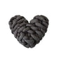 Frendorf | Valentinstag Herz Chunky Strickkissen
