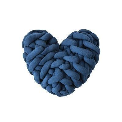 Frendorf | Valentinstag Herz Chunky Strickkissen