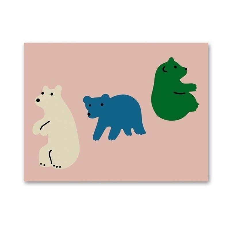 Woodland Animals - Canvas Wall Art Painting