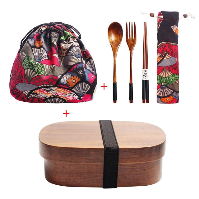 Bento-Box und Besteckset Tone
