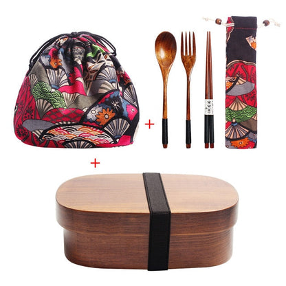 Bento-Box und Besteckset Tone