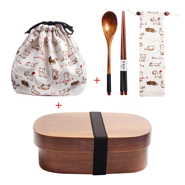 Bento-Box und Besteckset Tone