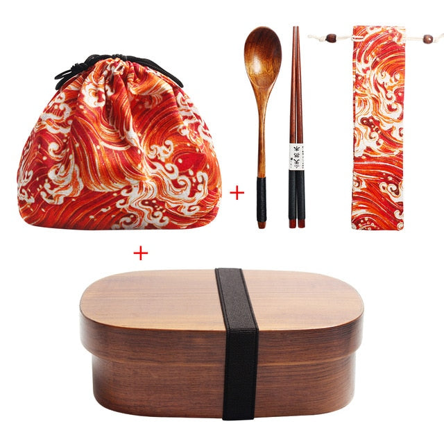 Bento-Box und Besteckset Tone