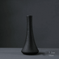 Frendorf | ObsidianWave Strukturierte Keramikvasen in Nacht-Schwarz | Modernes Design | Perfekte Dekoration für Zuhause