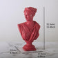 Frendorf | SculpGreek Zeitlose Büstenstatue | Klassische Eleganz | Dekor für Zuhause