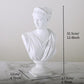 Frendorf | SculpGreek Zeitlose Büstenstatue | Klassische Eleganz | Dekor für Zuhause