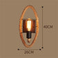 Vintage Seil Wandlampe - Griff