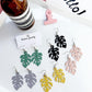 Frendorf | NatureChic Monstera Ohrringe | Dangle Style | Zeitloser Schmuck