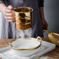 GOLDEN FARB SIEB TASSE