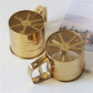 GOLDEN FARB SIEB TASSE