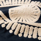 IVORY & NAVY KISSENBEZUG