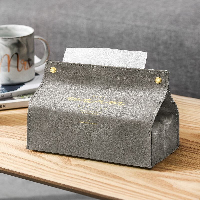 GRAUE TISSUETENBOX
