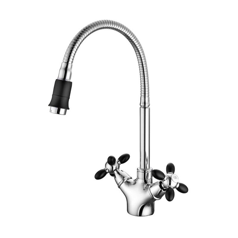 Frendorf | AquaViva Moderner Küchenarmatur mit Farbakzenten | Hochwertig & Flexibel | Perfekt für moderne Küchen