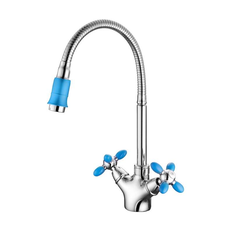 Frendorf | AquaViva Moderner Küchenarmatur mit Farbakzenten | Hochwertig & Flexibel | Perfekt für moderne Küchen