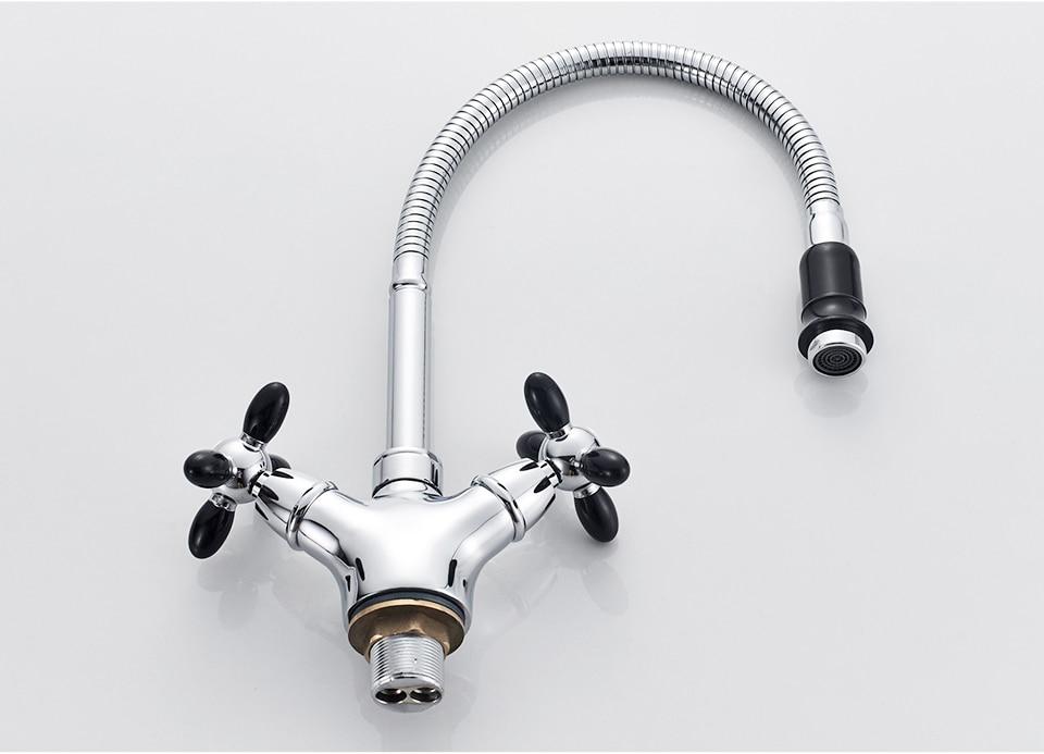 Frendorf | AquaViva Moderner Küchenarmatur mit Farbakzenten | Hochwertig & Flexibel | Perfekt für moderne Küchen