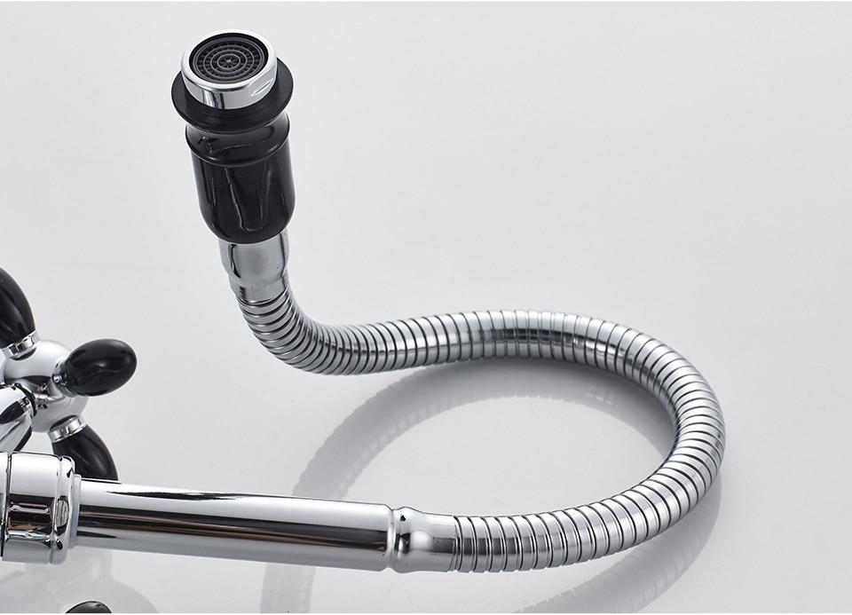 Frendorf | AquaViva Moderner Küchenarmatur mit Farbakzenten | Hochwertig & Flexibel | Perfekt für moderne Küchen