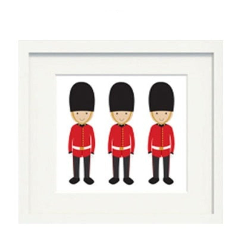 London Bus Thema Kinderzimmer Dekor - Leinwand Wandkunst Gemälde