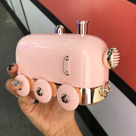 Frendorf | SteamGlow Zug-Aroma Diffuser | Ultraschall | Luftbefeuchter | Stilvolle Deko für Zuhause