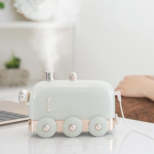 Frendorf | SteamGlow Zug-Aroma Diffuser | Ultraschall | Luftbefeuchter | Stilvolle Deko für Zuhause