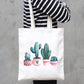 Frendorf | CactusCharm Canvas Tote Bag | Umweltfreundliche Einkaufstasche | Leicht & Langlebig | Stilvolle Designs
