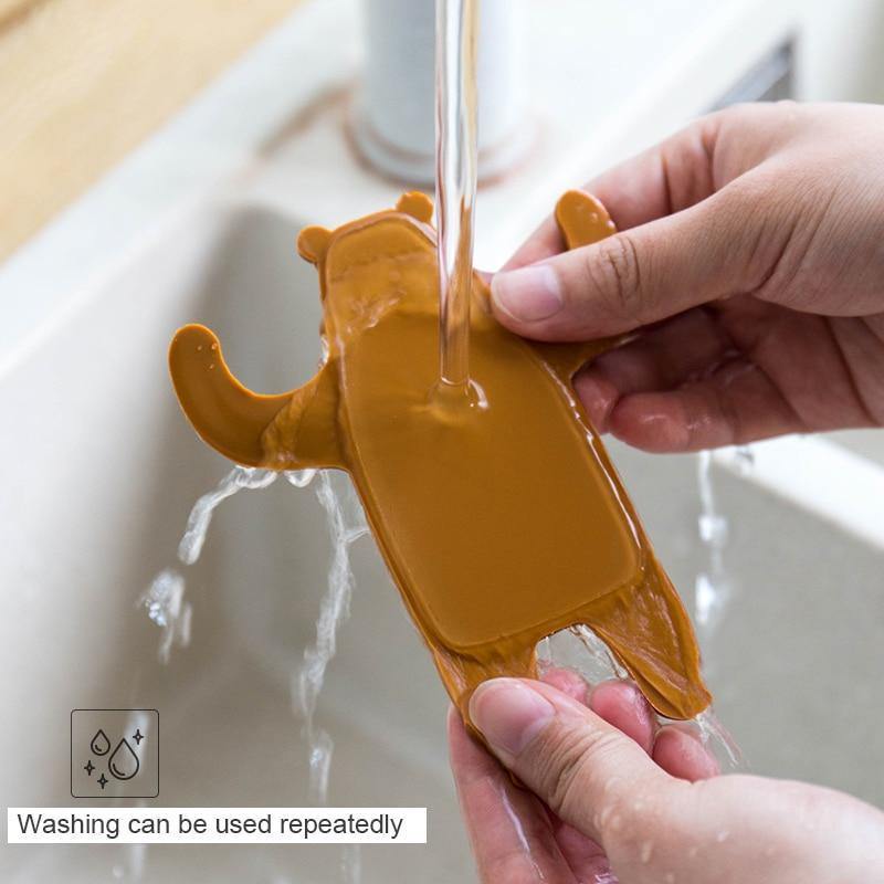 Frendorf | HookyPets Klebehaken im Tierdesign | Vielseitige Wand- & Kühlschrankhaken | Praktisch & Dekorativ