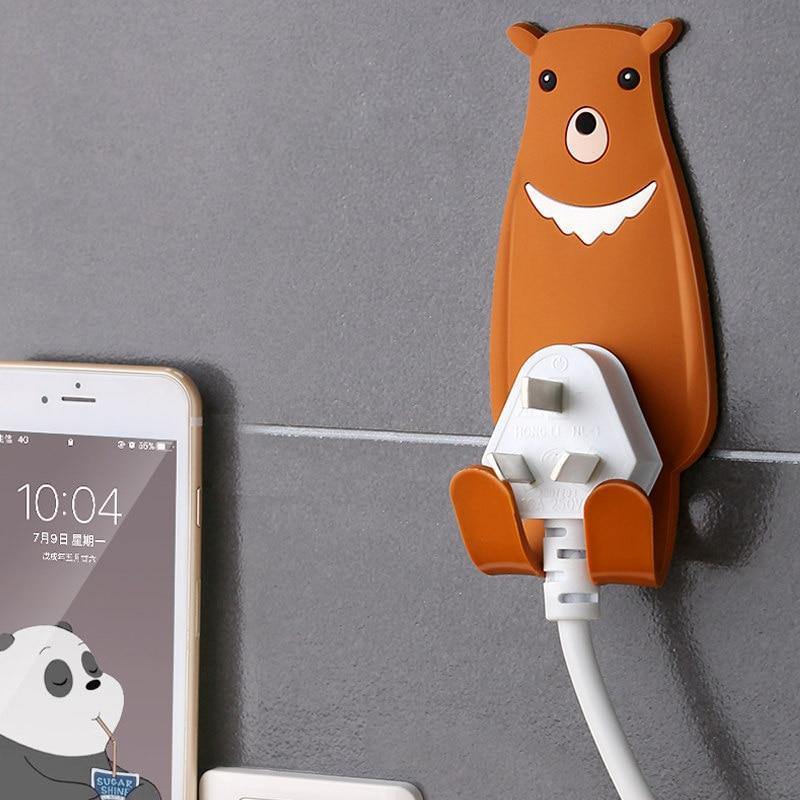 Frendorf | HookyPets Klebehaken im Tierdesign | Vielseitige Wand- & Kühlschrankhaken | Praktisch & Dekorativ
