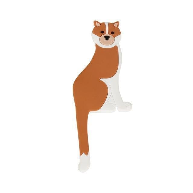Frendorf | HookyPets Klebehaken im Tierdesign | Vielseitige Wand- & Kühlschrankhaken | Praktisch & Dekorativ