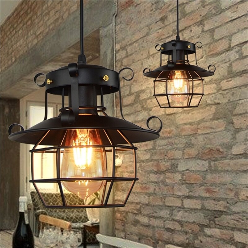 Retro Antik Industrielle Loft Deckenlampe