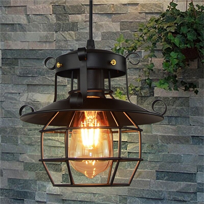 Retro Antik Industrielle Loft Deckenlampe