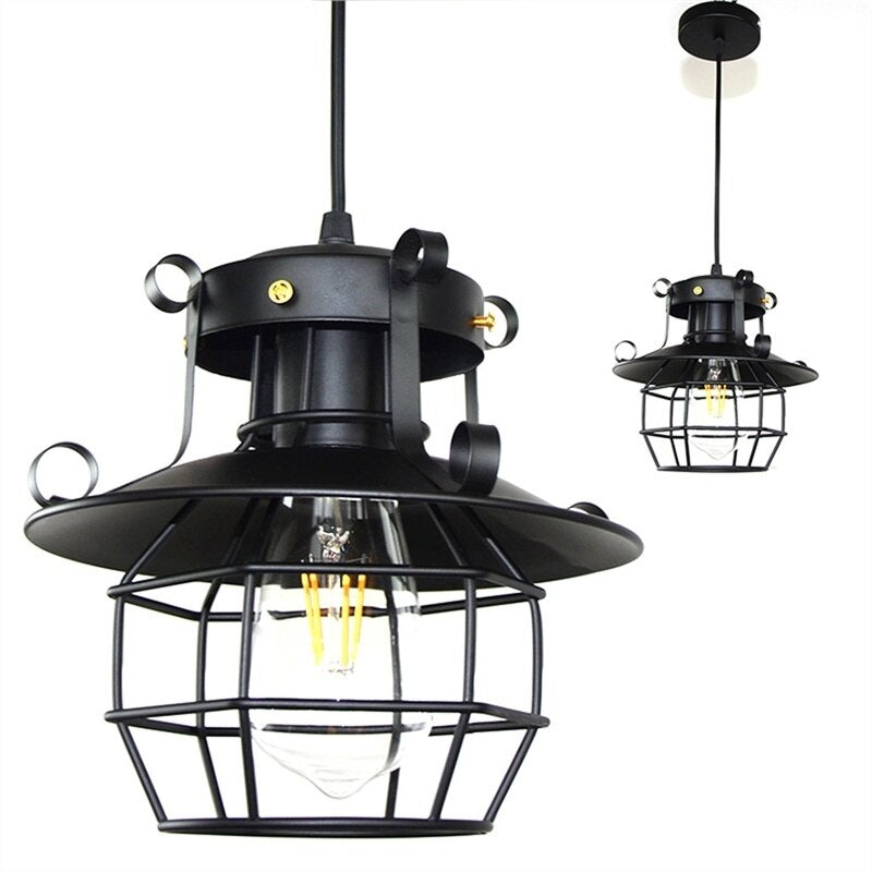 Retro Antik Industrielle Loft Deckenlampe