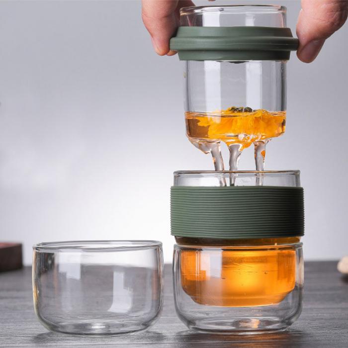 Mini Pocket Thermoresistente Reise-Teekanne