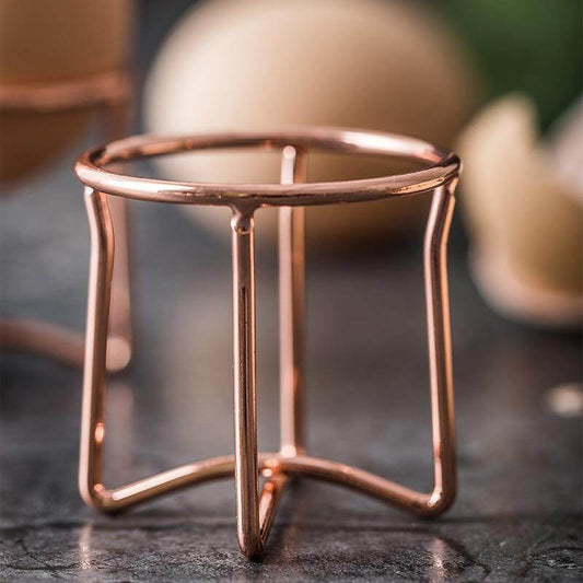 Frendorf | 3 Stück eleganter Metall-Eierhalter