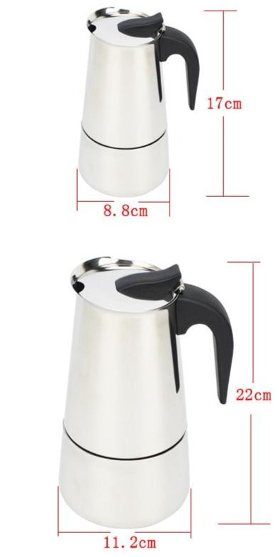 Moka Espresso Kaffeemaschine Ebro (2 Größen)