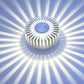 Frendorf | SolarisBlume LED Wandlampe | Sunflower Design | Farbiges Licht | Dekorative Beleuchtung für Zuhause