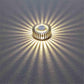 Frendorf | SolarisBlume LED Wandlampe | Sunflower Design | Farbiges Licht | Dekorative Beleuchtung für Zuhause