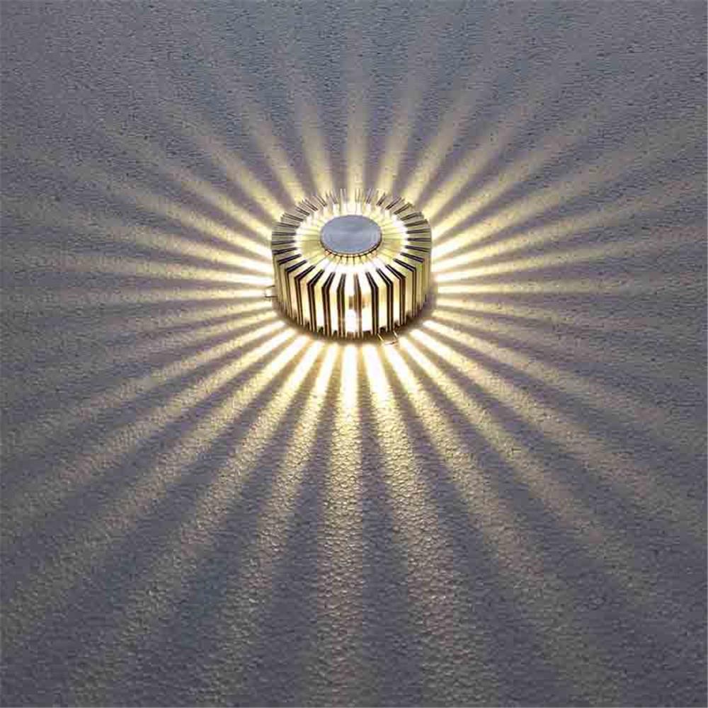 Frendorf | SolarisBlume LED Wandlampe | Sunflower Design | Farbiges Licht | Dekorative Beleuchtung für Zuhause