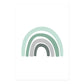 Modern Rainbow Alphabet Nursery  - Canvas Wall Art Painting