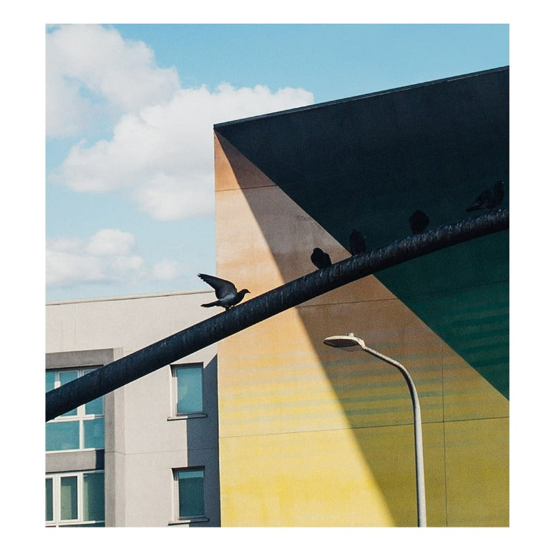 Stadtansichten-Canvas Wandkunst Malerei