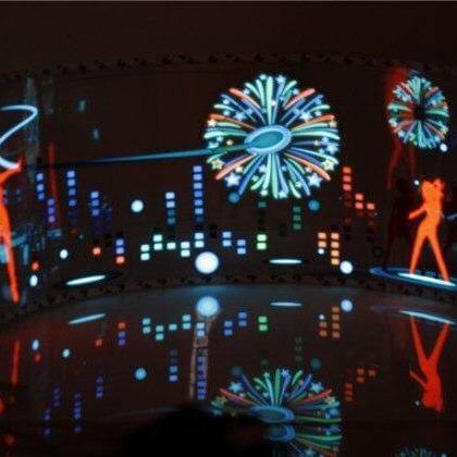 Frendorf | Autowindschutzscheibe LED Sound-aktivierter Equalizer Neon Aufkleber