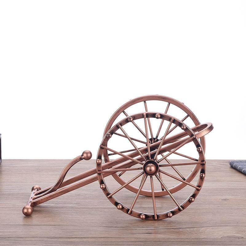 Antique Kanone Weinflaschenhalter