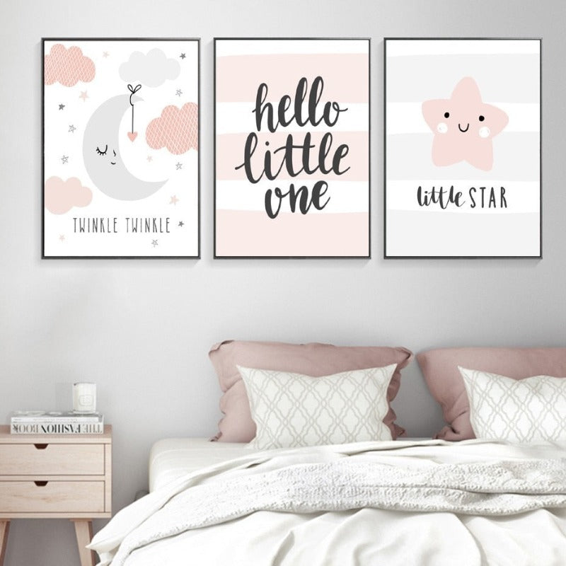 Unser Baby König - Leinwand Wandkunst Gemälde