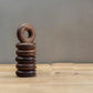 Frendorf | ClipCircle Holz-Doughnut-Klammern | Umweltfreundliche Beutelverschlüsse | Frischegarantie für Ihre Lebensmittel