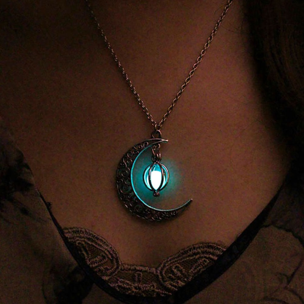 Frendorf | Glow Mondstein Kette️ | Schmuck