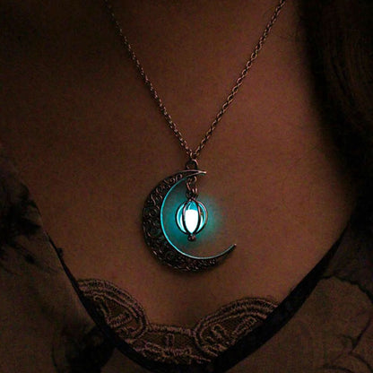 Frendorf | Glow Mondstein Kette️ | Schmuck