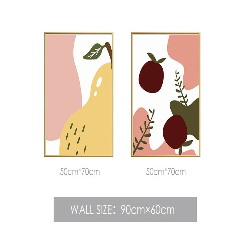 Fruit Time - Leinwand Wandkunst Malerei