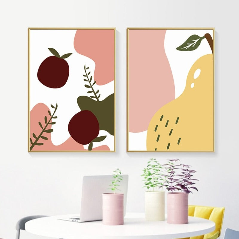 Fruit Time - Leinwand Wandkunst Malerei