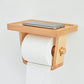 Frendorf | Holz einfacher Toilettenpapierhalter