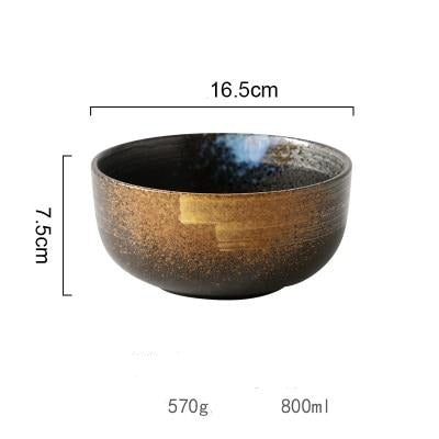 Japanische Suppenschalen Como (2 Größen und 4 Farben)